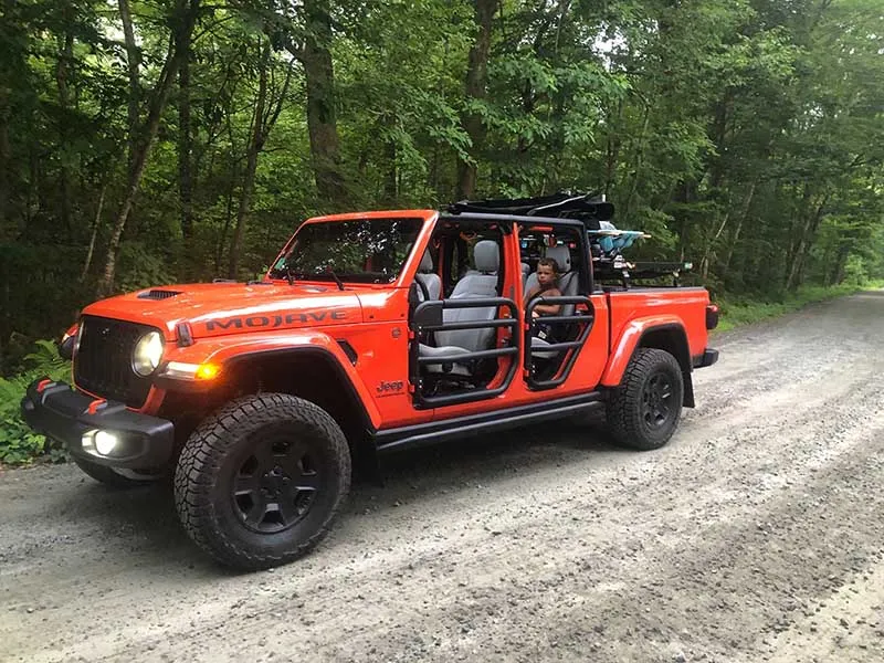 Offroad Tube Door with Side View Mirror for Jeep Wrangler JL & Gladiator JT product image