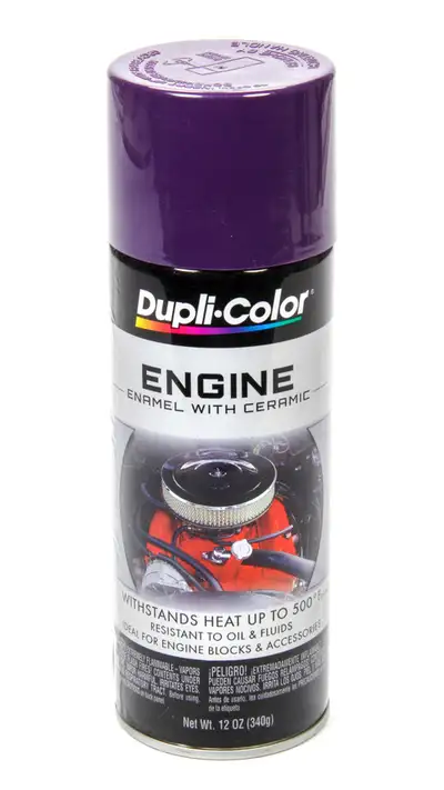Dupli-Color Engine Enamel With Ceramic; Plum Purple; 12 Oz. Aerosol