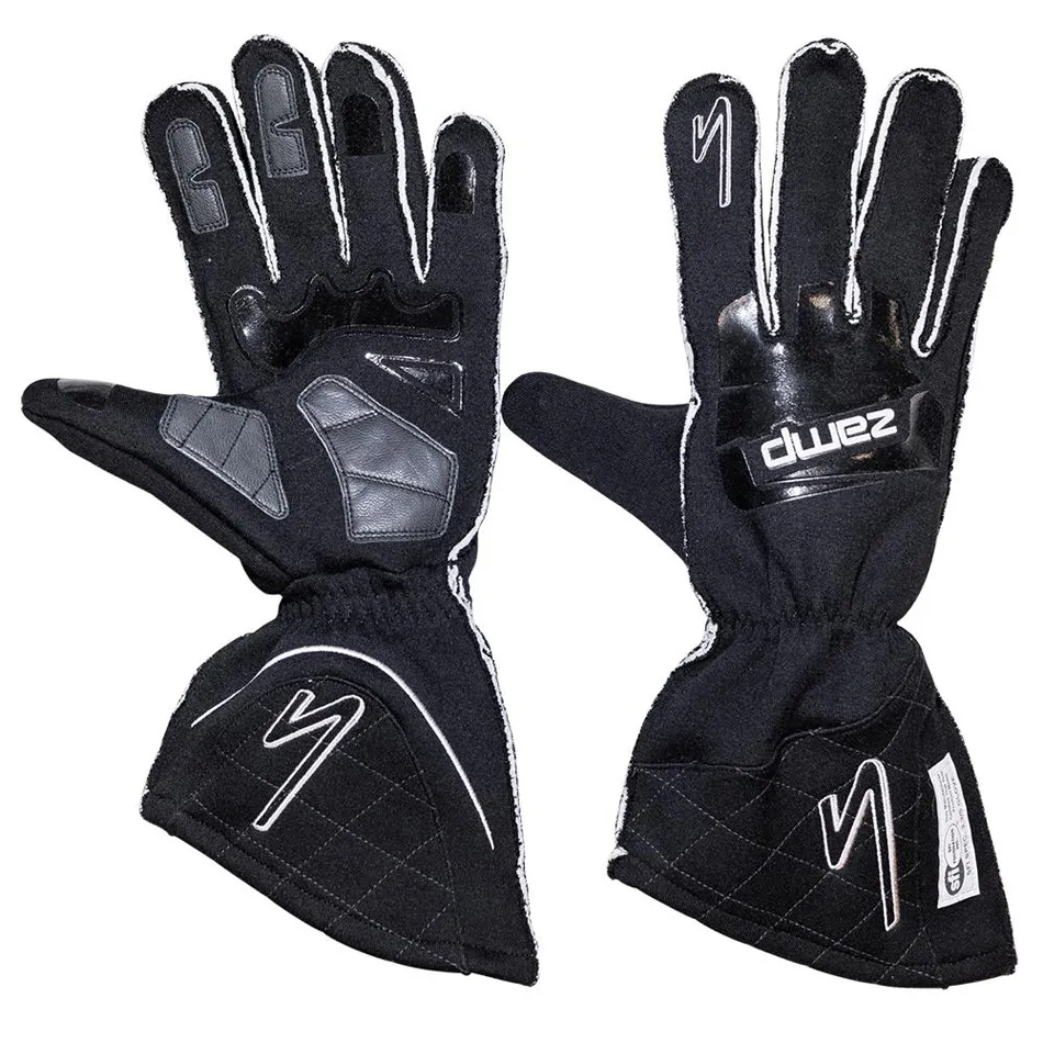 zamp Gloves ZR-50 Black X-Lrg Lrg Multi-Layer SFI3.3/5