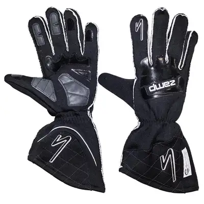 zamp Gloves ZR-50 Black X-Lrg Lrg Multi-Layer SFI3.3/5