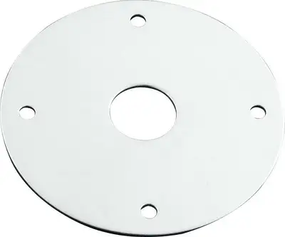 Allstar Performance Scuff Plate Aluminum 1/2in Hole 4pk