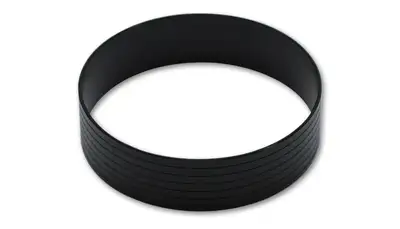 Vibrant Performance Vibrant Performance - 12590 - HD Union Sleeve, for 5.00 in. O.D. Tubing - Hard Anodized Black