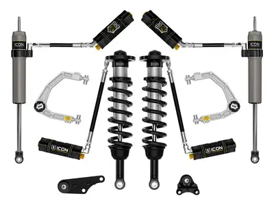 ICON Vehicle Dynamics ICON 2024-2025 Toyota Tacoma 1.25-3" Lift, Stage 5 Suspension System, Billet