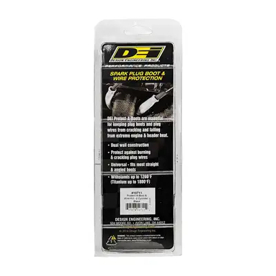 Design Engineering DEI 10711 Protect-A-Boot and Wire Kit Black 2 Cylinder 010711