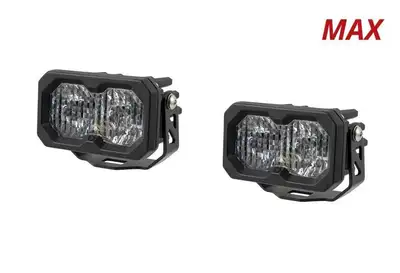 Diode Dynamics Diode Dynamics C2 2.0 Max White Combo/Driving Standard RBL (pair) DD8113P