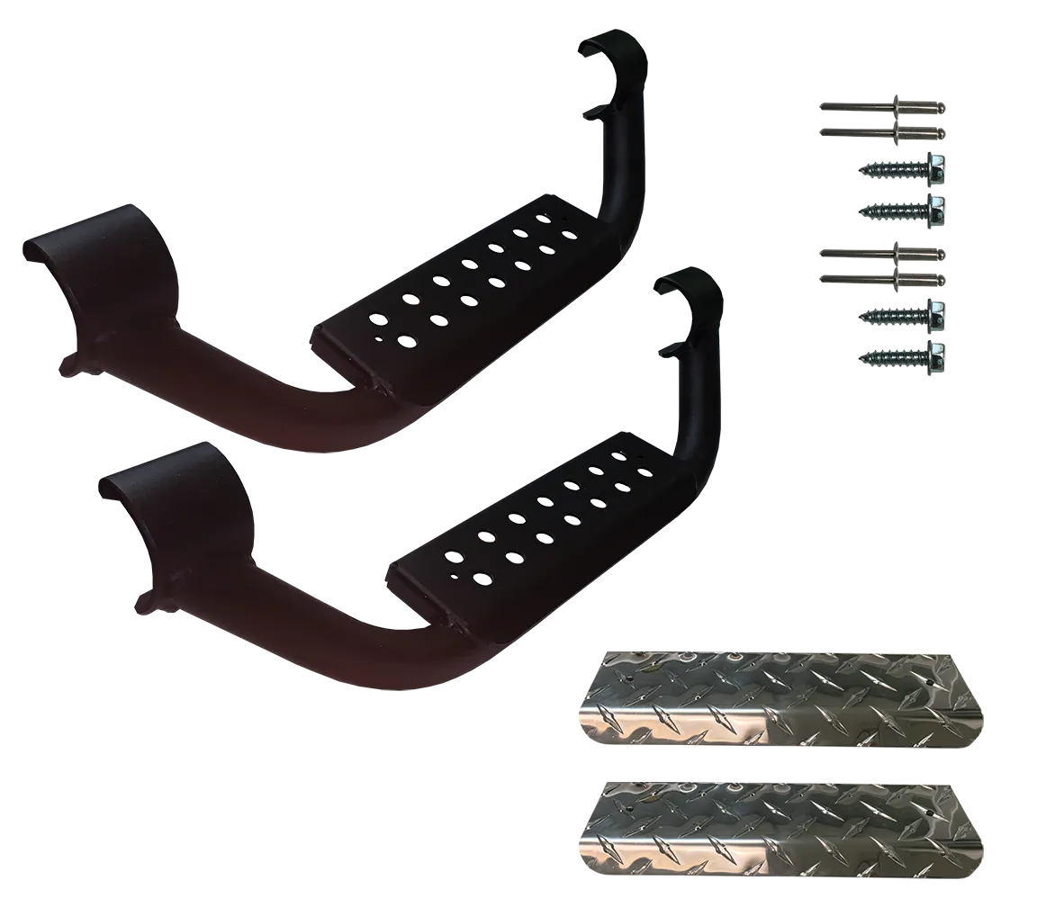 Warrior Products 6" Drop Step for Warrior 3" Nerf Bars (Pair)