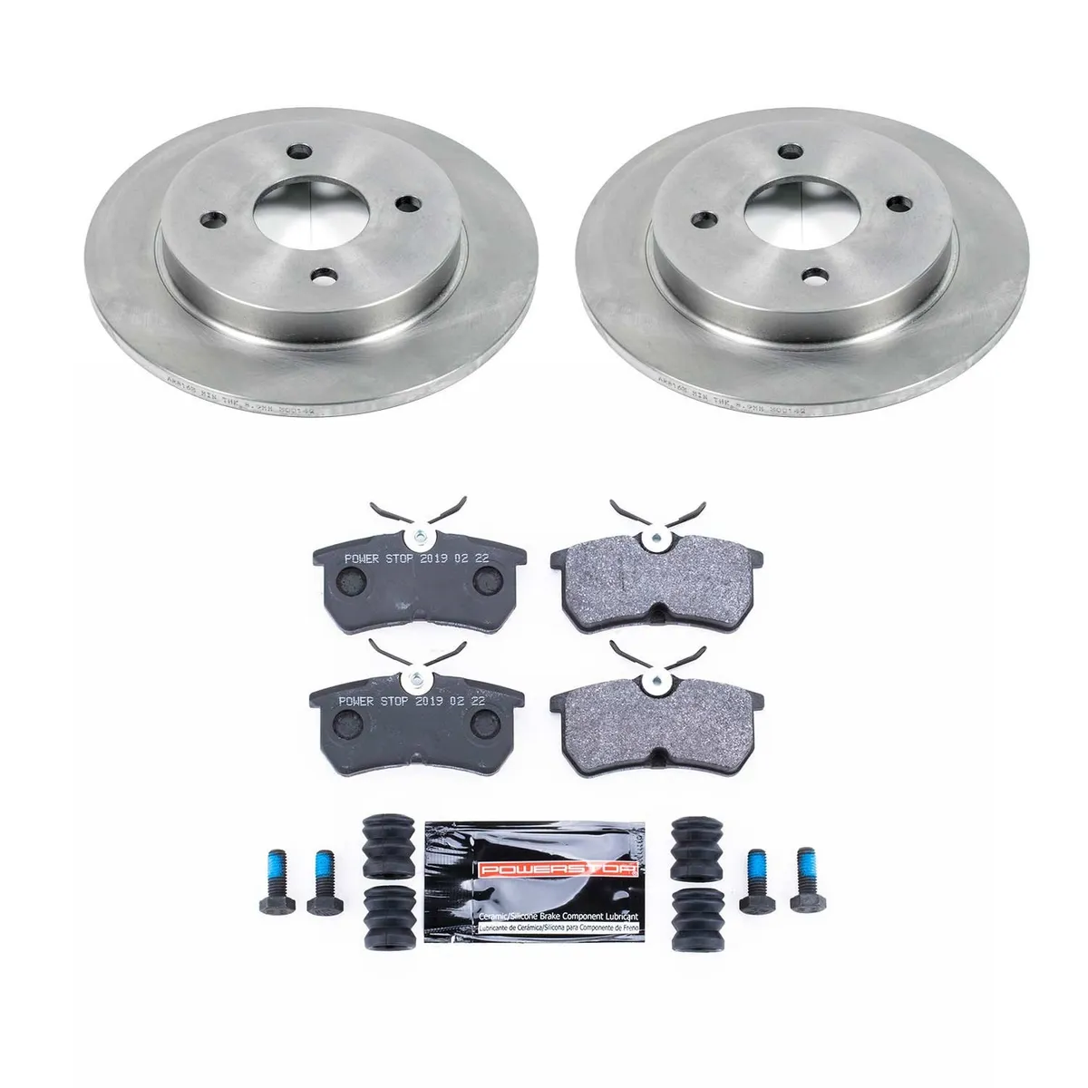 Track Day Spec Kit-Stage 2 Kit For Spec Racing Series/Advanced Track Day Enthusiasts: Rotors And Pads-For Use W/Race Tires product image