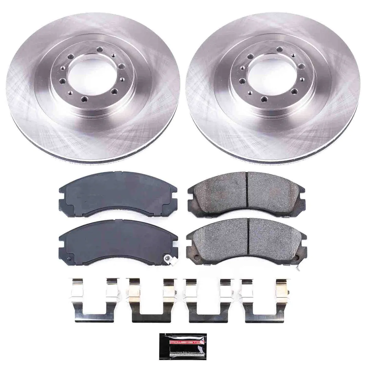 Z17 Direct Replacement Kit: Rotors; Ceramic Pads W/Hardware product image