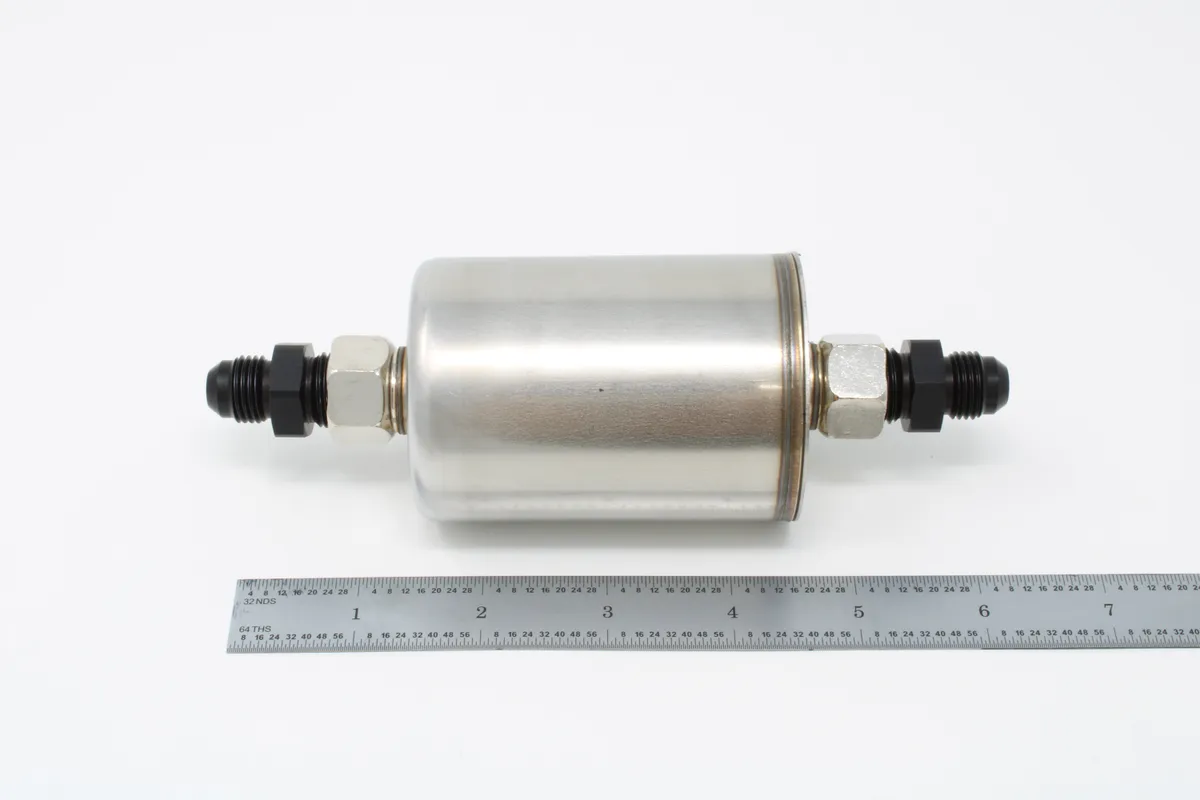 Aeromotive In-Line Fuel Filter Assembly with AN6 Fittings - 62301 product image