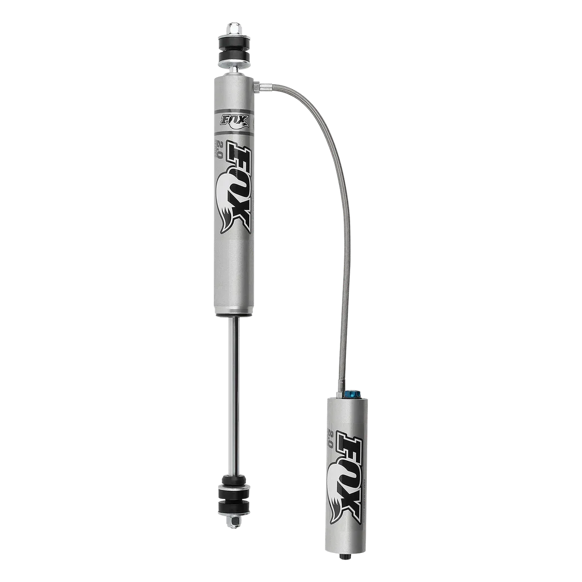 83-95 Defender & 94-98 Discovery I Land Rover Front PS Remote Reservoir 8.6 Inch 0-1 Inch Lift CD Adjuster Fox Offroad Shocks product image