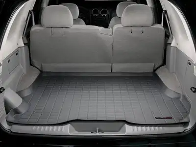 Weathertech 2004 - 2007 Buick Rainier Black Cargo Liners / 2002 - 2009 Chevrolet Trailblazer Black Cargo Liners / 2002 - 2009 GMC Envoy Black Cargo Liners