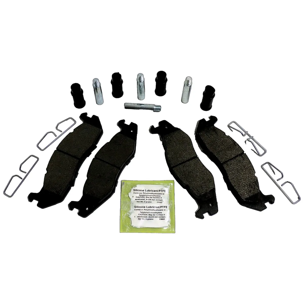 1982-1983 CJ-5 CJ Front; Kit Includes: Titanium Pad Set Caliper Bushings Clips and Bolts 1982-1986 CJ-7 CJ Front; Kit Includes: Titanium Pad Set Caliper Bushings Clips and Bolts 1982-1986 CJ-8 CJ Front; Kit Includes: Titanium Pad Set Caliper Bush product image