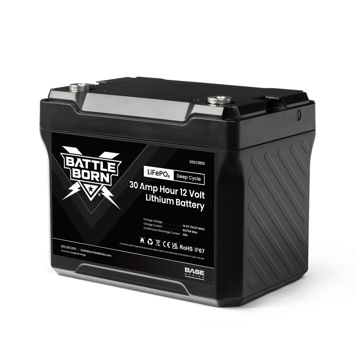 Battle Born 30ah 12v Lifepo4 Deep Cycle Battery (Base Series) product image