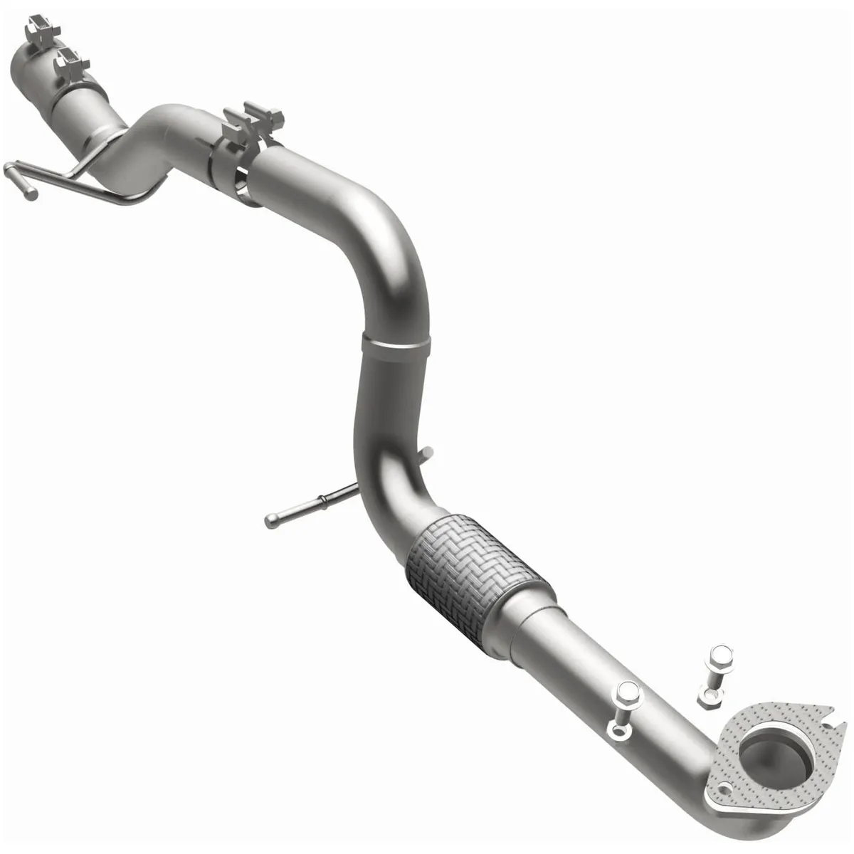BRExhaust 2019-2023 Jeep Renegade 1.3L | 2019-2023 Fiat 500X 1.3L Direct-Fit Exhaust Front Pipe Kit 107-0396 product image