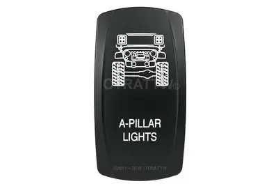 sPOD JK A-Pillar Lights (Contura V Rocker) - Universal sPOD