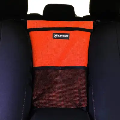 Bartact Automobile Seat Storage Bag Pet Barrier Organizer for vehicles Sun Shade Mesh Bartact (Pat Pend)