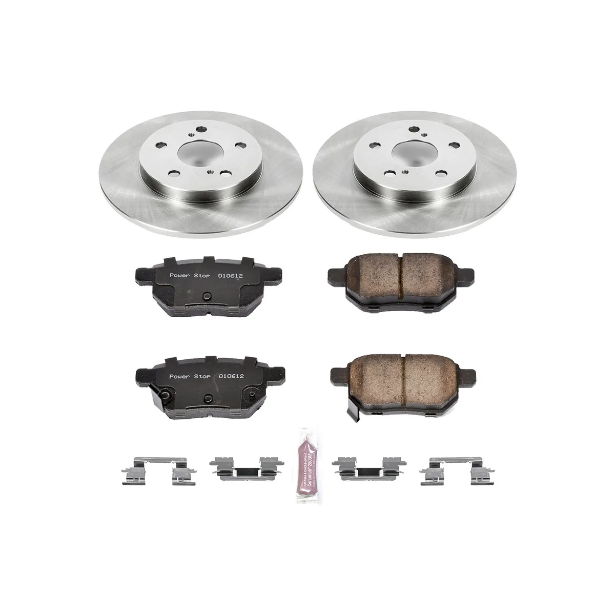 Autospecialty Brake Kit Rear 2009-2010 Pontiac Vibe 2008-2015 Scion xb 2009-2013 Toyota Matrix product image
