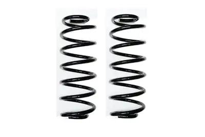 EVO Manufacturing 21c Wrangler 4xe Manufacturing 3.5 in Rear Coil Springs Pair Black Powder Coated