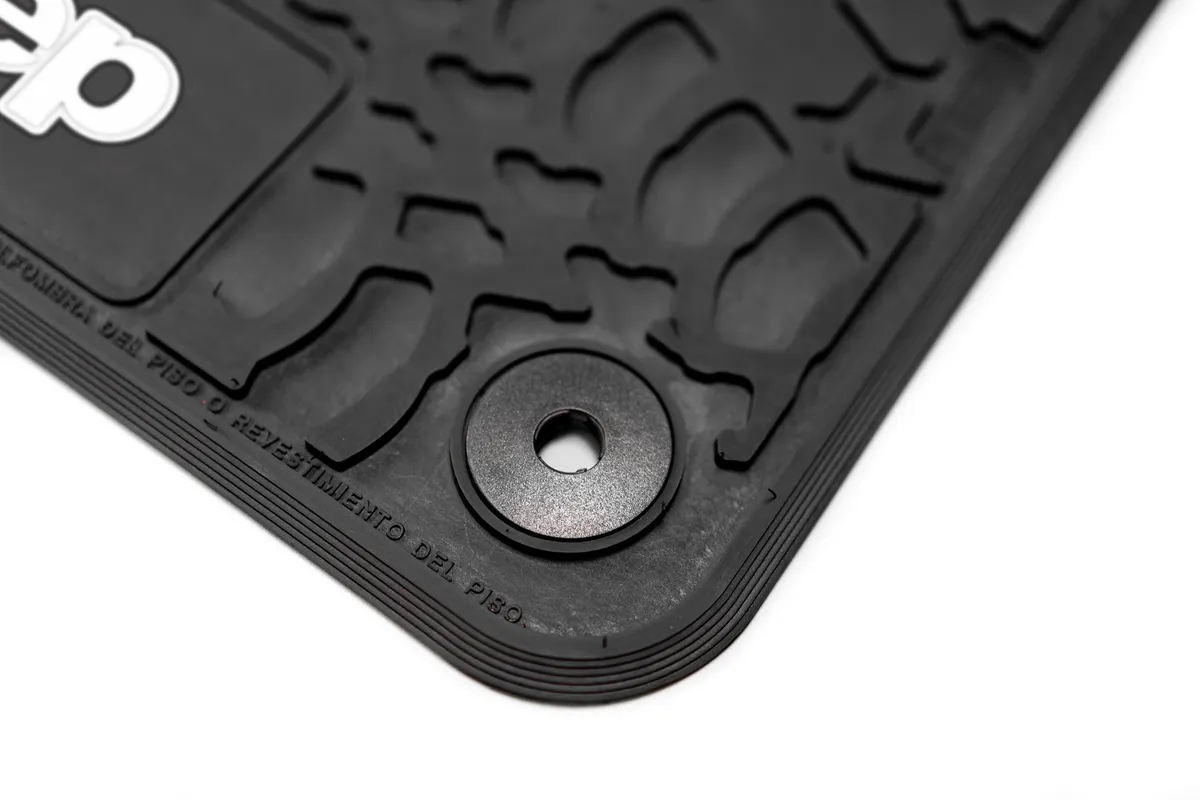21-24 Jeep 4xe Front and RearTire Tread/Scorched Earth Scene w/ JEEP Insert - Black w/ Tan Insert product image