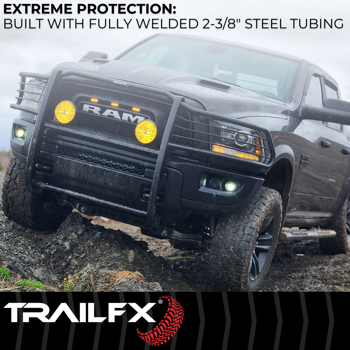 Grille Guard Silverado Blk product image