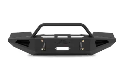 Fab Fours 1114 Sierra 2500/3500 HD Red Steel Front w/ Prerunne Guard Bumper