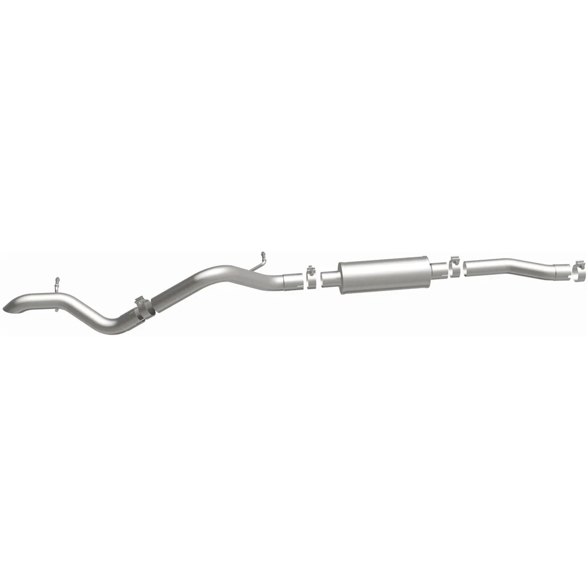 MagnaFlow® 2018 Jeep Wrangler JK 3.6L | 2012-2017 Jeep Wrangler 3.6L Rock Crawler Series™ Cat-Back Performance Exhaust System 15236 product image