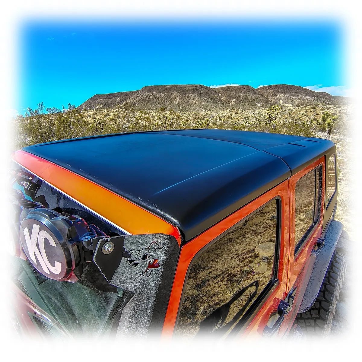 Fastback Hard Top for Jeep Wrangler JK Unlimited 4-Door product image