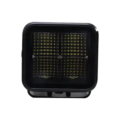 Race Sport 20-Watt 2,000lm Roadrunner SAE Compliant Ip67 Cube Aux Light With Flood Melt Temp Control System And Frameless Construction