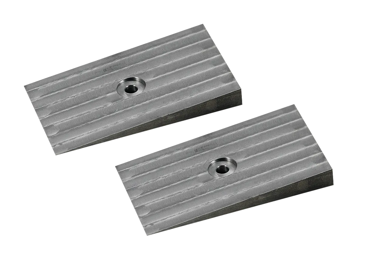 Warrior Products Machined Steel Shims for 2-1/2" Wide Leaf Springs (2 Degrees)