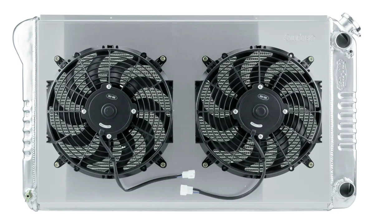 70-81 Camaro/Firebird LS Swap Aluminum Performance Radiator And 12 Inch Fan Kit Cold Case Radiators product image