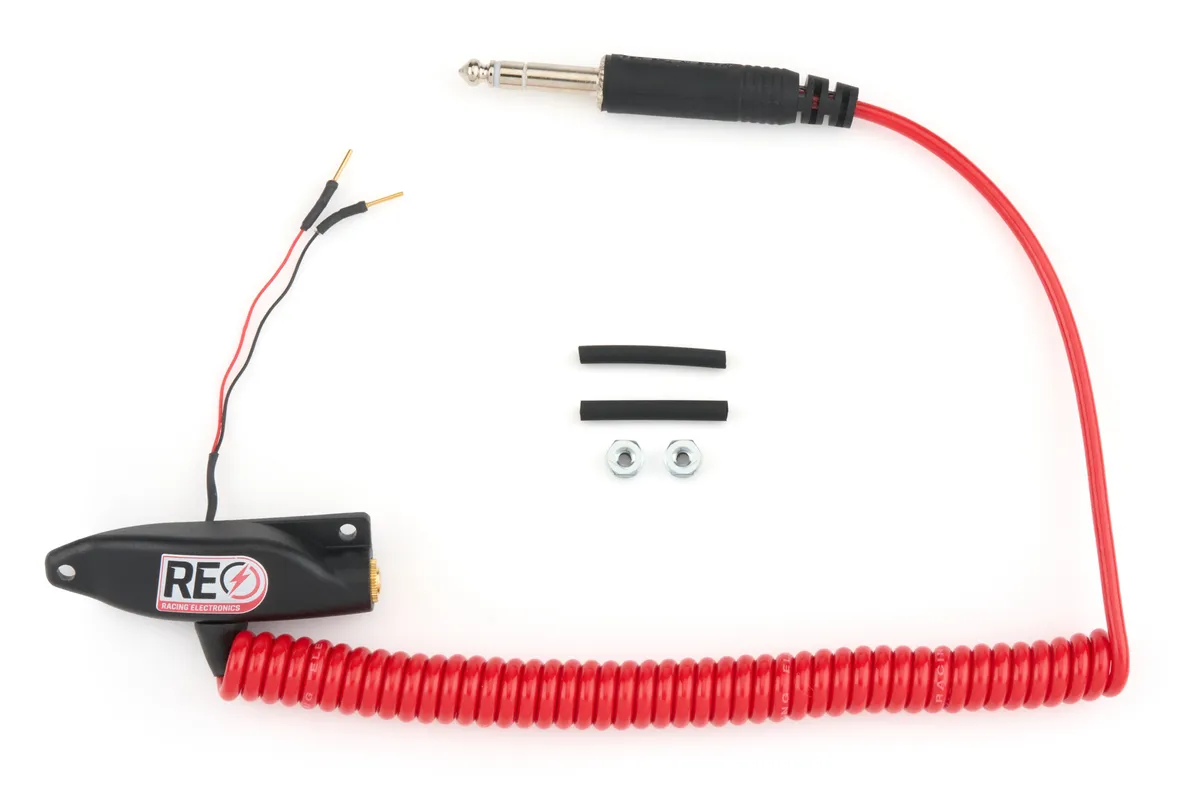 Racing Electronics Helmet Kit - Assembly External Mount Addon - Helmet Connector