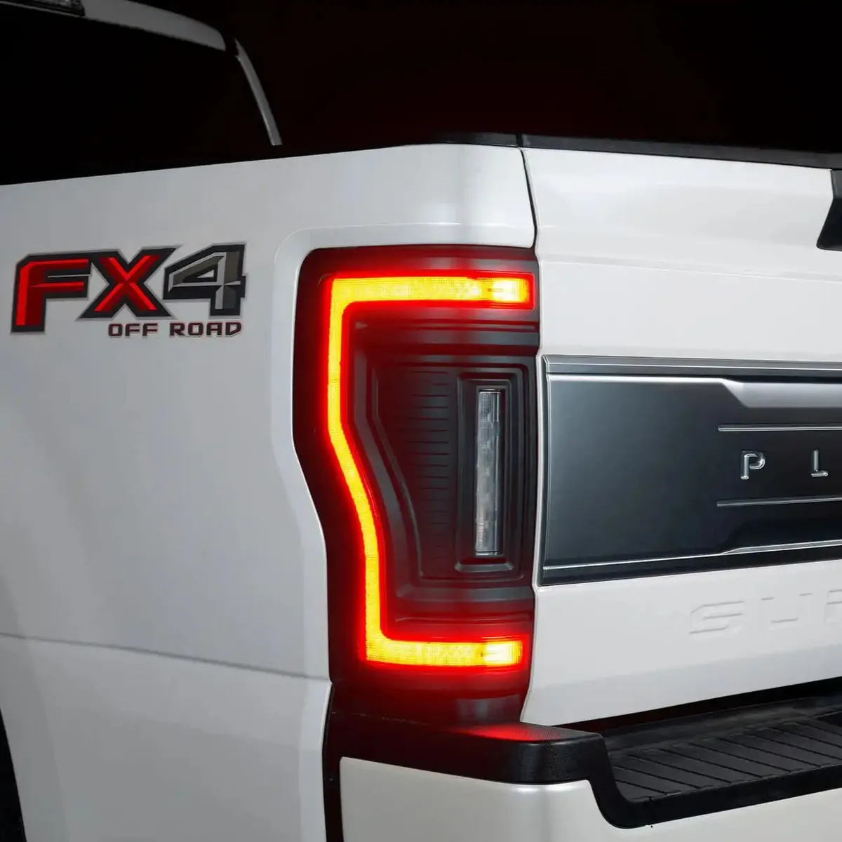 2017-2022 Ford F-250/350 Super Duty Flush Mount LED Tail Lights - Animated Turn Signals product image