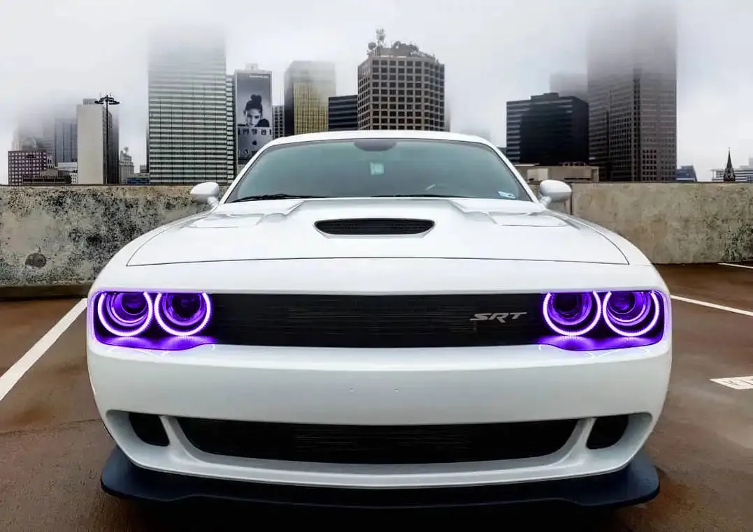 ORACLE Lighting 2015-2023 Dodge Challenger LED Surface Mount Headlight Halo Kit product image