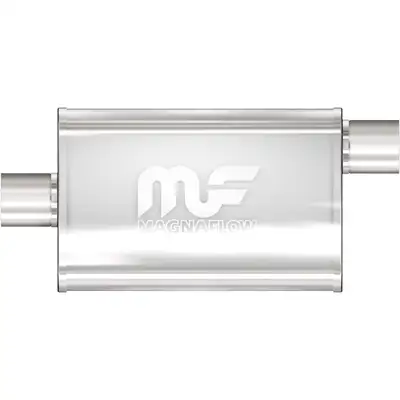MagnaFlow Exhaust Products MagnaFlow 4 X 9in. Oval Straight-Through Performance Exhaust Muffler 11259