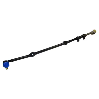 Crown Automotive Jeep Replacement Drag Link Assembly; At Pitman Arm; To Right Knuckle; Incl. 2 Tie Rod Ends/Adjuster w/Hardware;