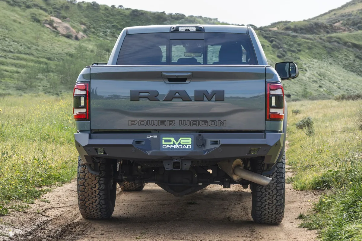 DV8 Offroad 2019-2026 Ram 2500/3500 Spec Series Rear Bumper RBDR2-05 product image