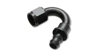 Vibrant Performance Vibrant Performance - 22510 - Push-On 150 Degree Hose End Elbow Fitting; Size: -10AN