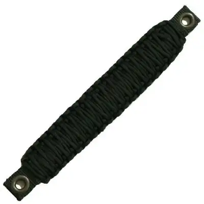 Bartact Jeep Wrangler Grab Handles Paracord JK Sound Bar Rear Side Pair Black/Black Bartact