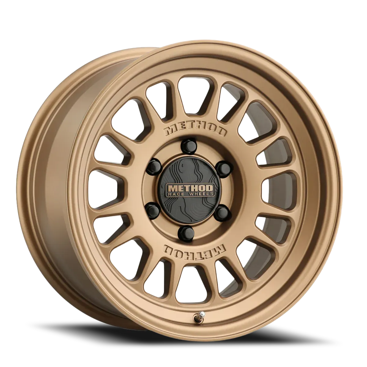 Aluminum Wheels 18x9 MR318 Bolt Pattern 6 On 139.7 Offset 0 Lip Size 1.61 Method Bronze BZ Method product image