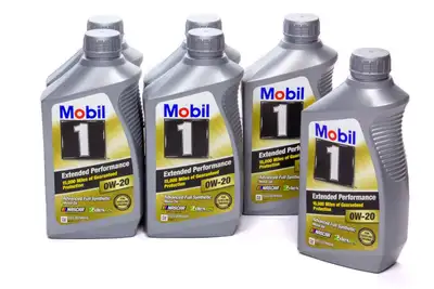 Mobil 1 0w20 EP Oil Case 6x1 Qt Bottle Dexos