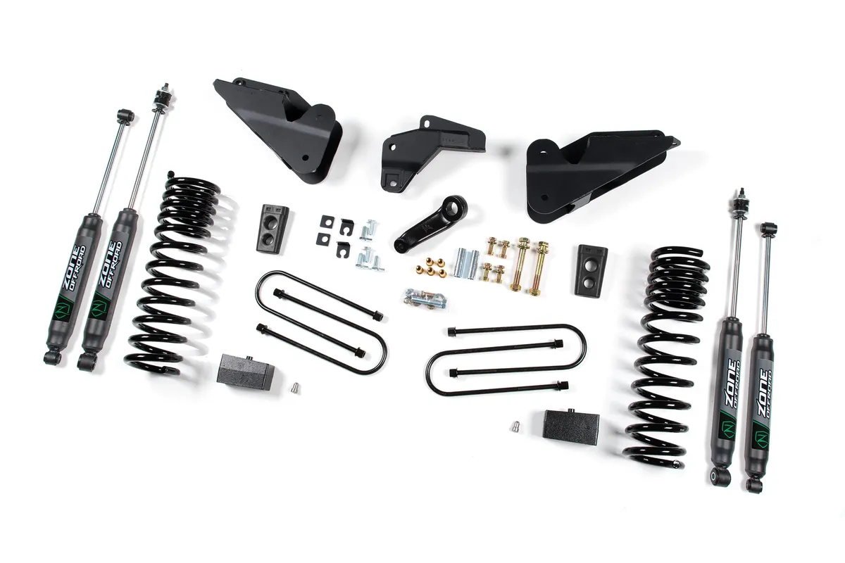 2013-2018 Ram 3500 4 Lift System-GAS - Front Coil 2 Rear Block - Fox 2.0 Adventure Series Shocks product image