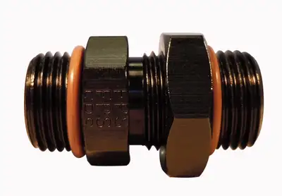 Fragola Performance Systems #8 Oring x 3/416 (8) Oring Adapter Black