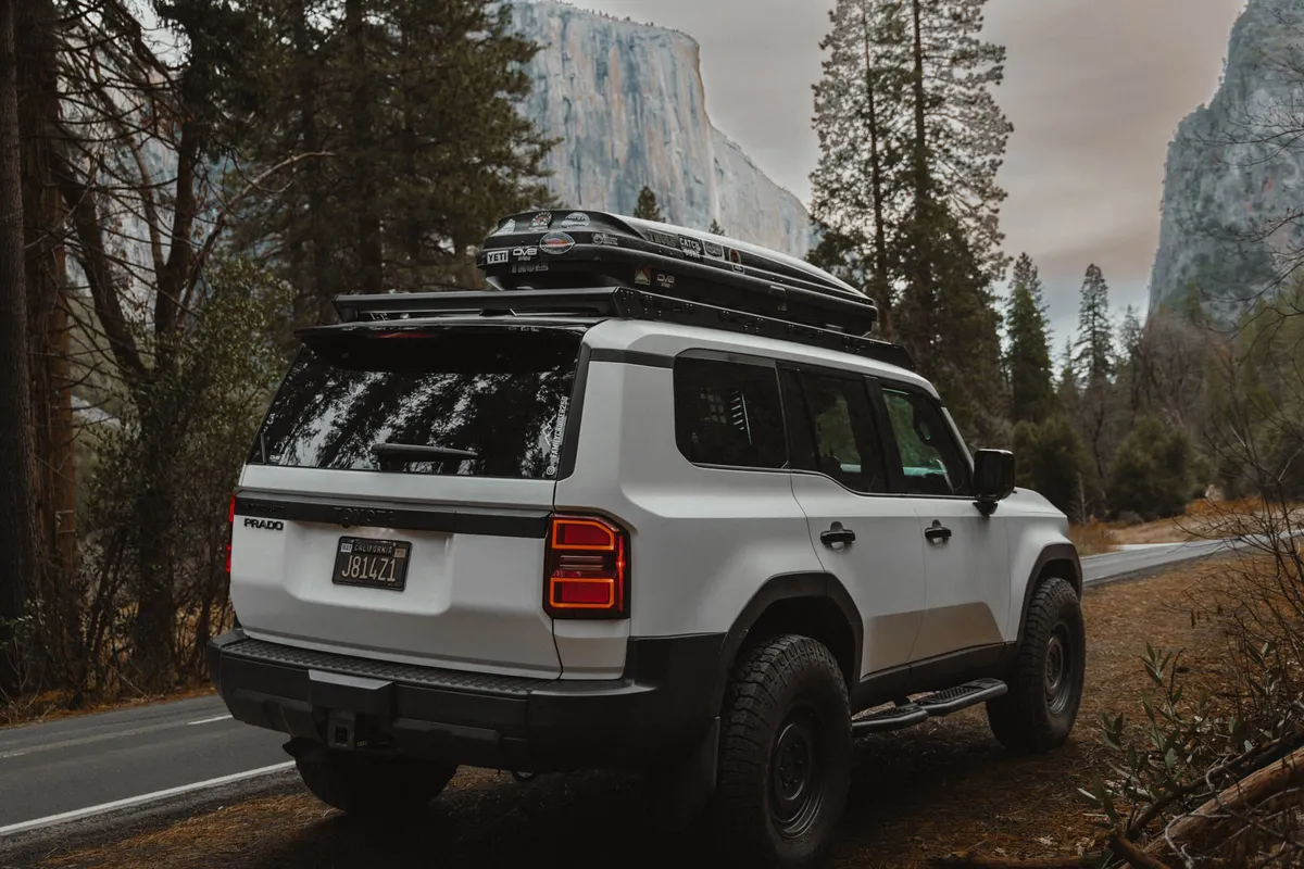 DV8 Offroad 2024-2025 Toyota Land Cruiser Lexus GX 550 Roof Rack product image