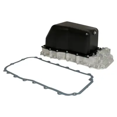 Crown Automotive Jeep Replacement Engine Oil Pan Kit; Incl. Upper And Lower Oil Pan/Oil Pan To Engine Block Gasket;