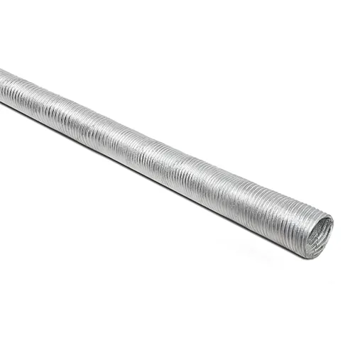 Heat Sleeve 1 1/4 Inch x 3 Foot Wire/Hose Insulation Up To 750 Degree Silver Thermo Flex Thermo Tec product image