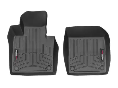 Weathertech FloorLiner™ DigitalFit®; Black; Front;