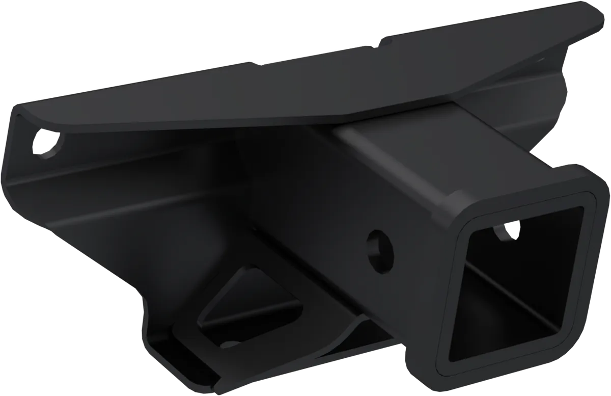 14-Present Polaris Sportsman 570 and 2016-Present Polaris Sportsman 450 Black-Coated 2 Inch Hitch Receiver MBRP product image