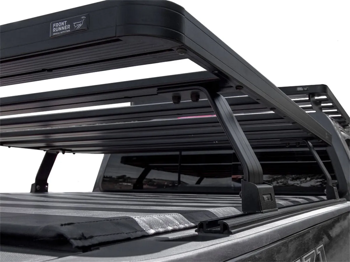 Slimline II Load Bed Rack Kit; Incl. 2 Tracks; 4 Universal Legs; Drilling Required; product image