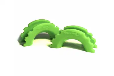 Daystar Daystar D-Ring/Shackle Isolators - Fluorescent Green