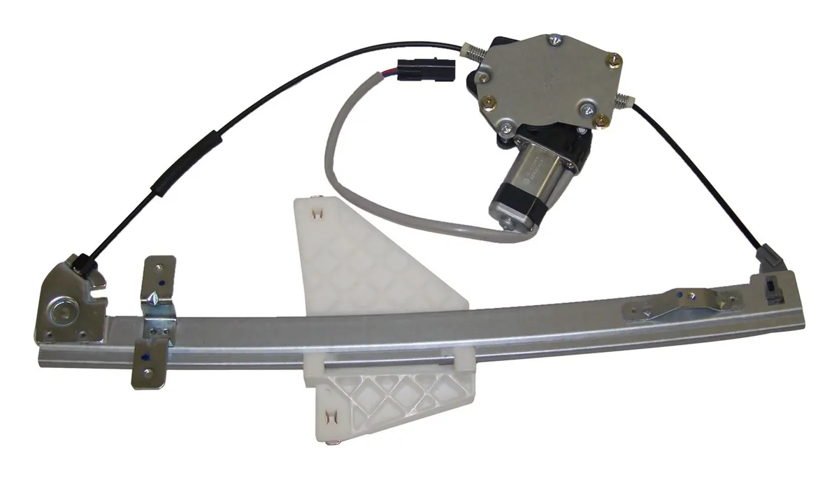 Crown Automotive Jeep Replacement 55363285AC Left Rear Window Regulator for Jeep 01-04 WJ, WG Grand Cherokee, Motor Included product image